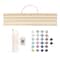 16" x 20" Northern Lights Paint-by-Number Kit with Wood Display Hanger by Artist's Loft®